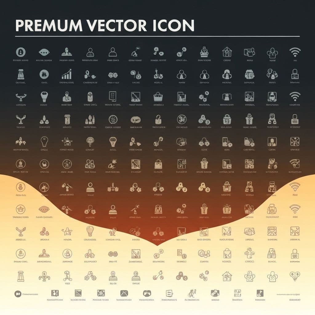 Premium Icon Pack - 500+ Icons
