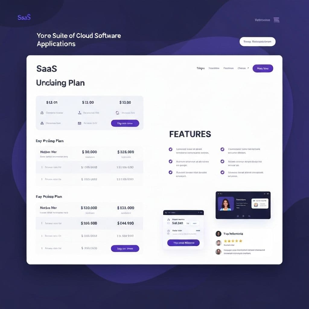 SaaS Landing Page Template